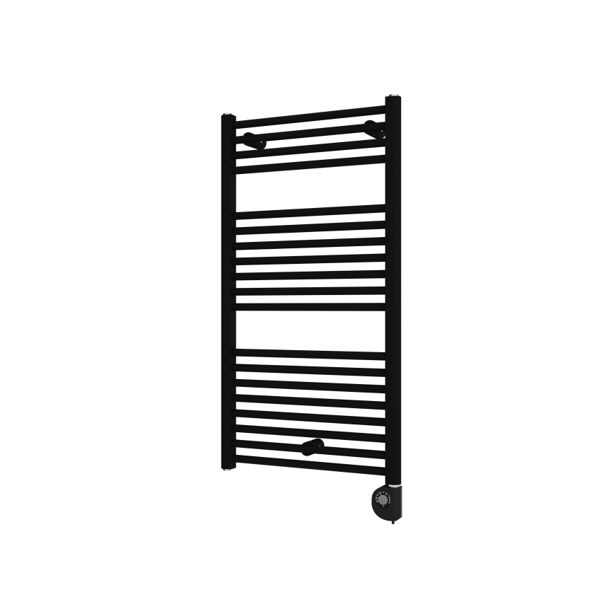 Vertaduro - Koupelnový radiátor s termostatem DENISE 400W 94x50 cm černá
