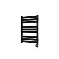 Vertaduro - Koupelnový radiátor s termostatem LUCY 400W 73x50 cm černá