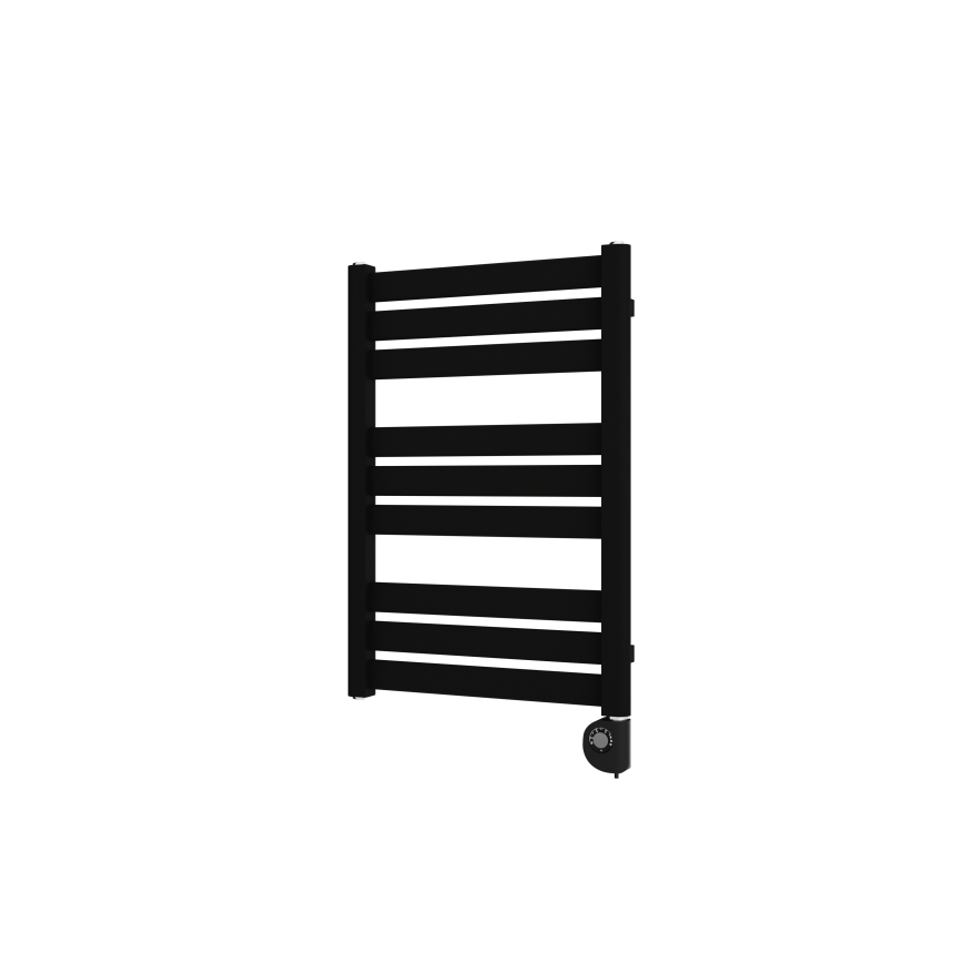 Vertaduro - Koupelnový radiátor s termostatem LUCY 400W 73x50 cm černá
