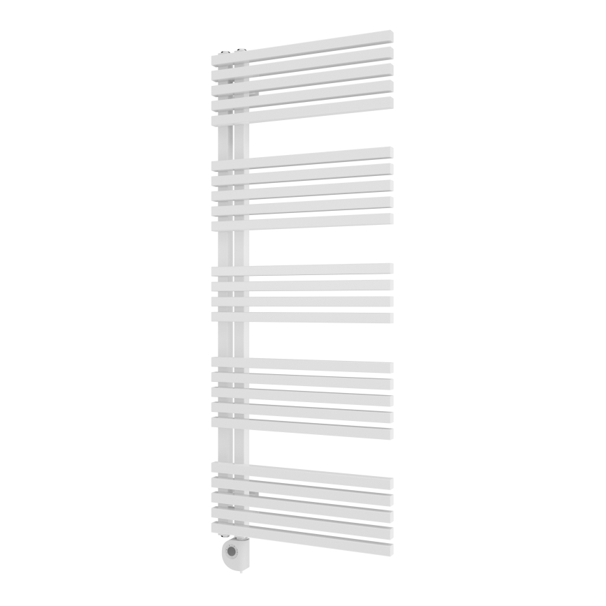 Vertaduro - Koupelnový radiátor s termostatem MICHELLE 600W 129x50 cm bílá