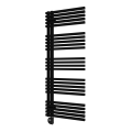 Vertaduro - Koupelnový radiátor s termostatem MICHELLE 600W 129x50 cm černá