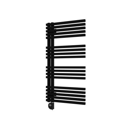 Vertaduro - Koupelnový radiátor s termostatem MICHELLE 600W 97x50 cm černá