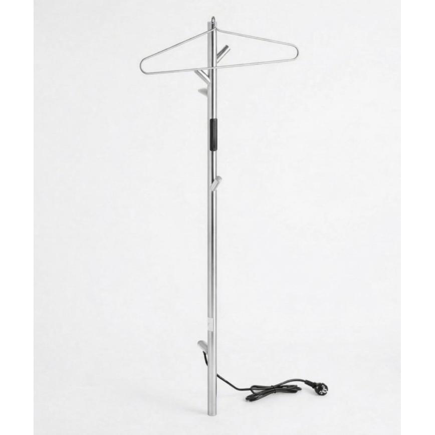 Věšák pro elektrický sušák ručníků 45x12,2 cm nerez