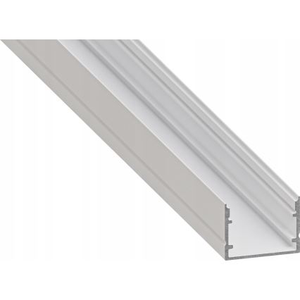 Vestavný profil pro LED pásky 1 m bílá