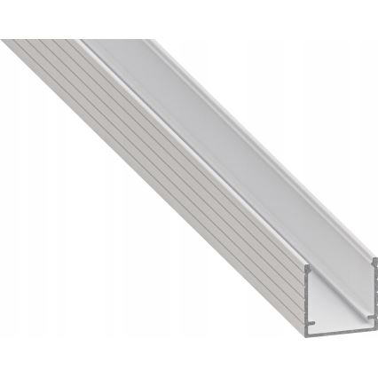 Vestavný profil pro LED pásky 1 m bílá