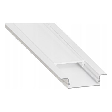 Vestavný profil pro LED pásky 1 m bílá