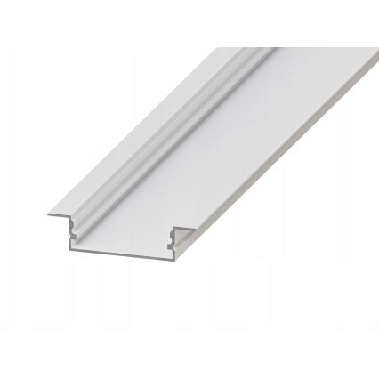 Vestavný profil pro LED pásky 1 m bílá