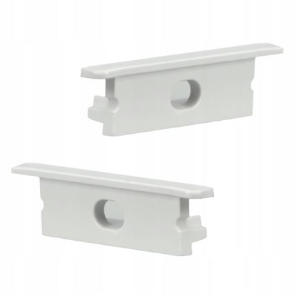 Vestavný profil pro LED pásky 1 m bílá