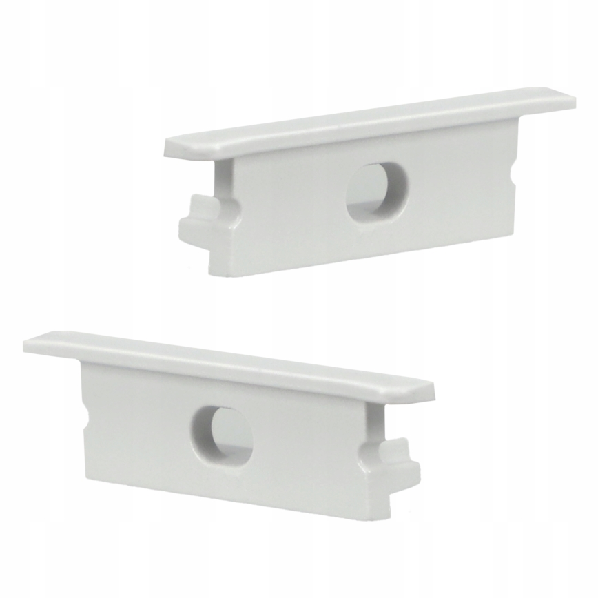 Vestavný profil pro LED pásky 1 m bílá