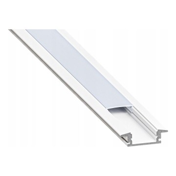 Vestavný profil pro LED pásky 1 m bílá
