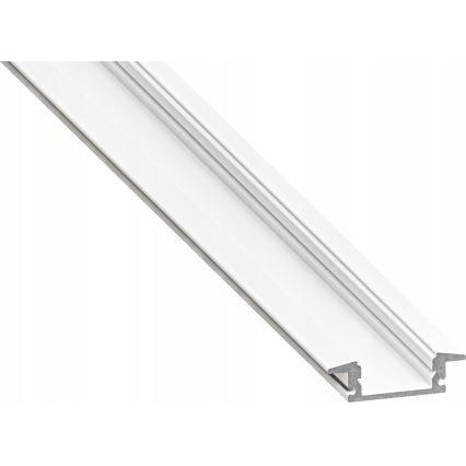 Vestavný profil pro LED pásky 1 m bílá