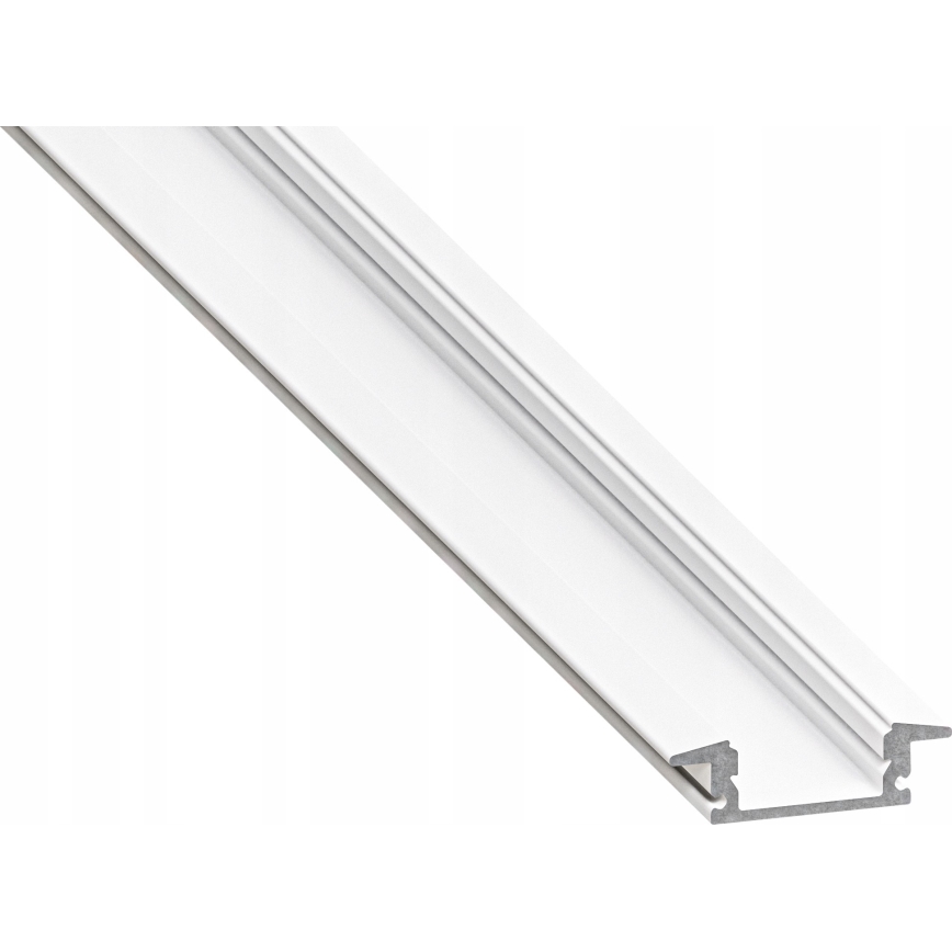 Vestavný profil pro LED pásky 1 m bílá