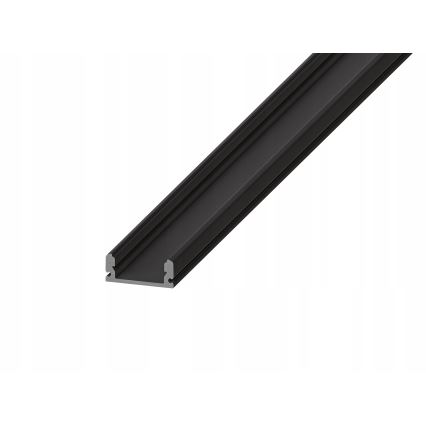 Vestavný profil pro LED pásky 1 m černá/bílá
