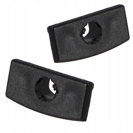 Vestavný profil pro LED pásky 1 m černá/bílá