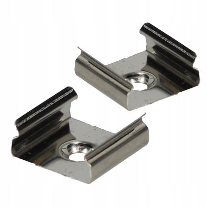 Vestavný profil pro LED pásky 1 m černá/bílá