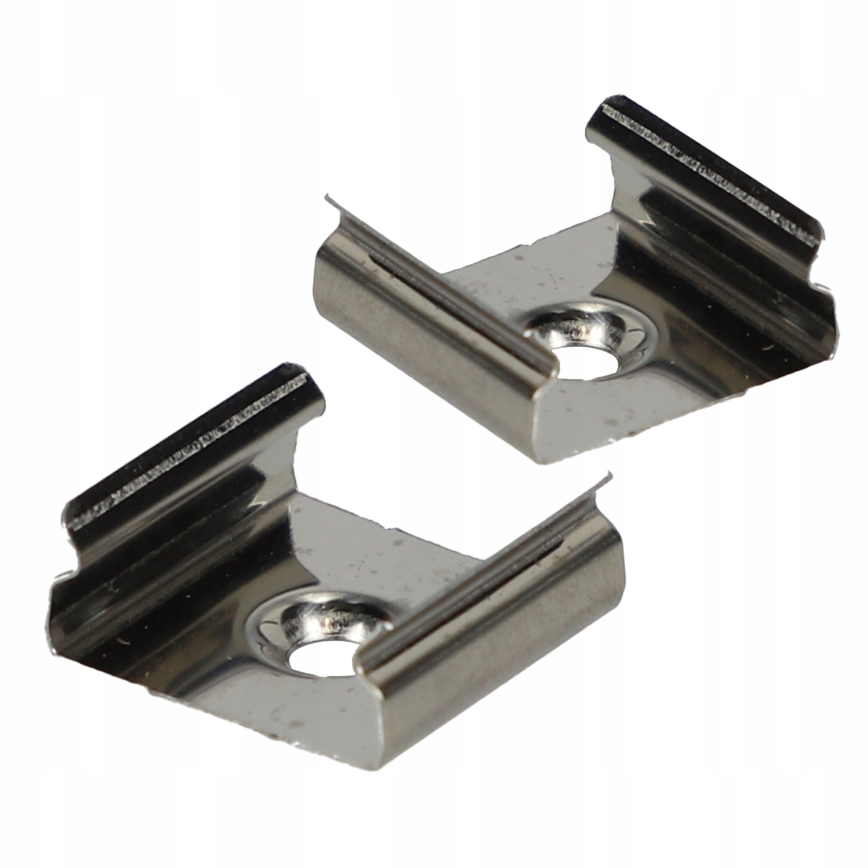 Vestavný profil pro LED pásky 1 m stříbrná/bílá