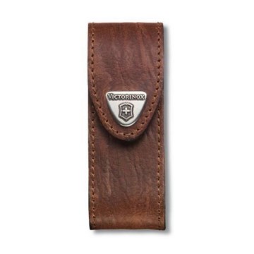 Victorinox - Kožené pouzdro na kapesní nůž 9,1 cm hnědá