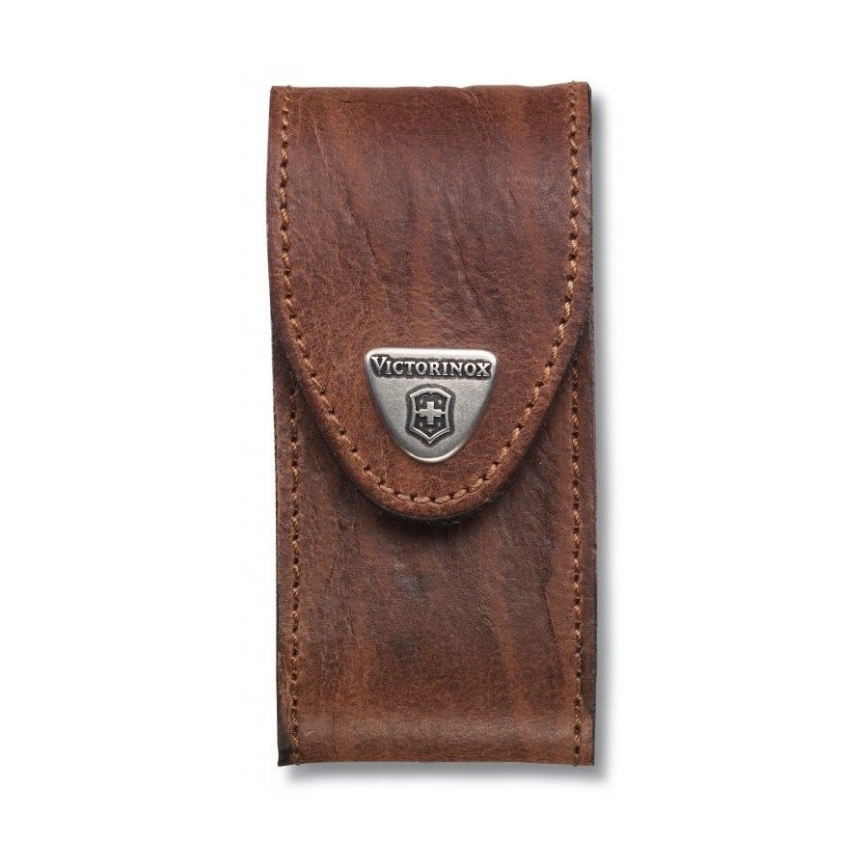 Victorinox - Kožené pouzdro na kapesní nůž 9,1 cm hnědá