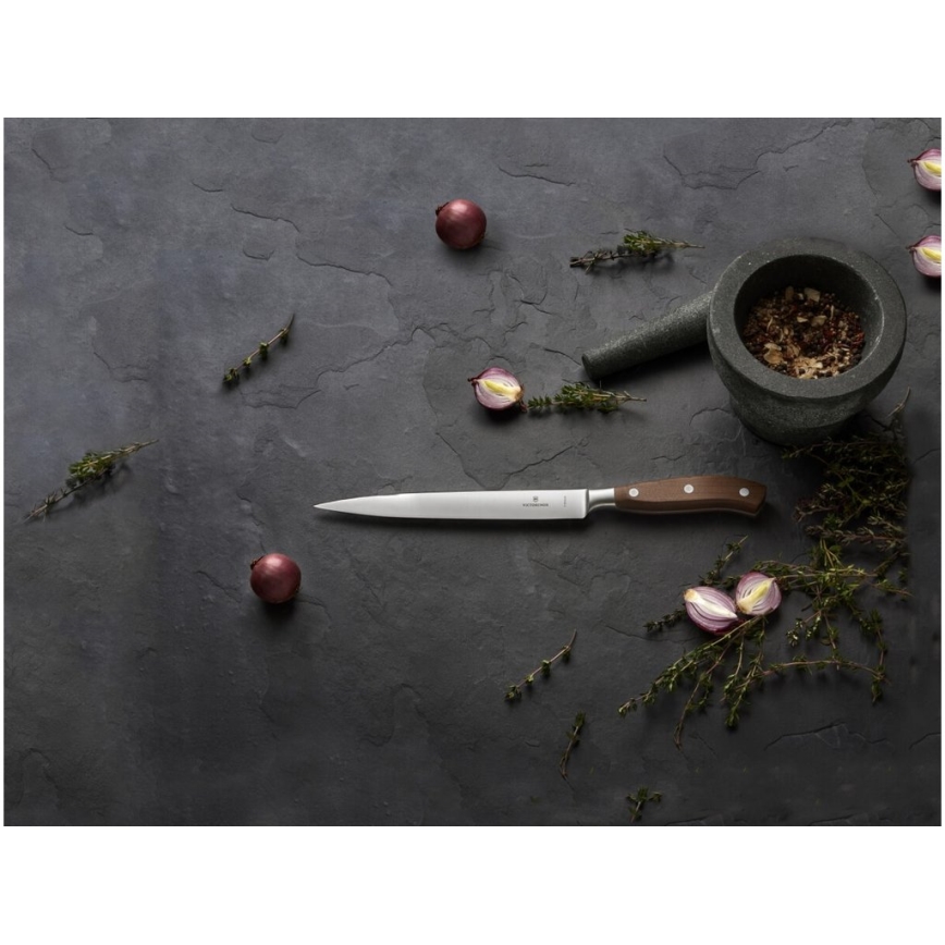 Victorinox - Kuchyňský nůž filetovací GRAND MAITRE 20 cm javor