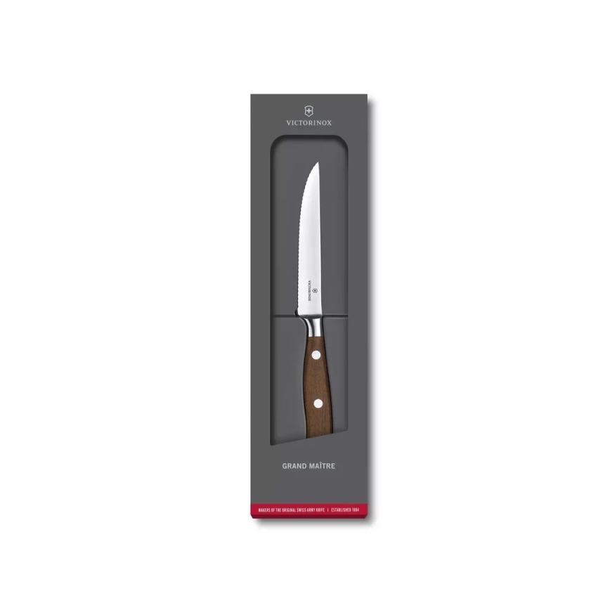 Victorinox - Kuchyňský nůž na steak GRAND MAITRE 12 cm javor