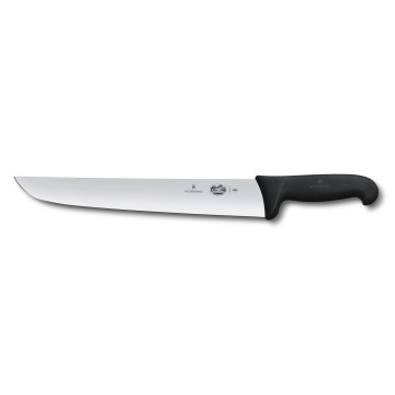 Victorinox - Kuchyňský nůž řeznický FIBROX 31 cm černá