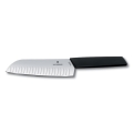 Victorinox - Kuchyňský nůž santoku SWISS MODERN 17 cm černá