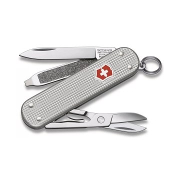 Victorinox - Multifunkční kapesní nůž CLASSIC ALOX 5,8 cm/5 funkcí stříbrná