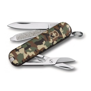 Victorinox - Multifunkční kapesní nůž CLASSIC SD 5,8 cm/7 funkcí maskáčová