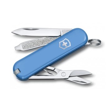 Victorinox - Multifunkční kapesní nůž CLASSIC SD 5,8 cm/7 funkcí světle modrá