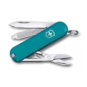 Victorinox - Multifunkční kapesní nůž CLASSIC SD 5,8 cm/7 funkcí tyrkysová