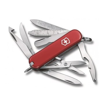 Victorinox - Multifunkční kapesní nůž MINICHAMP 5,8 cm/18 funkcí červená