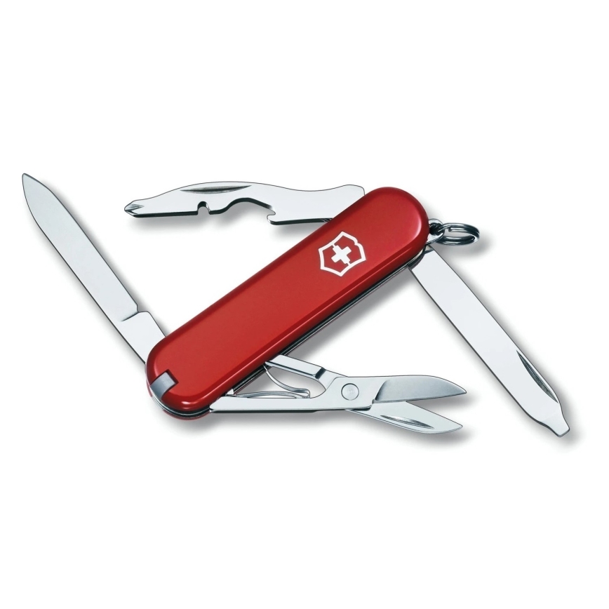 Victorinox - Multifunkční kapesní nůž RAMBLER 5,8 cm/10 funkcí červená