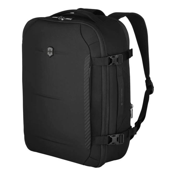 Victorinox - Rozšiřitelný batoh Crosslight Boarding 37 l černá