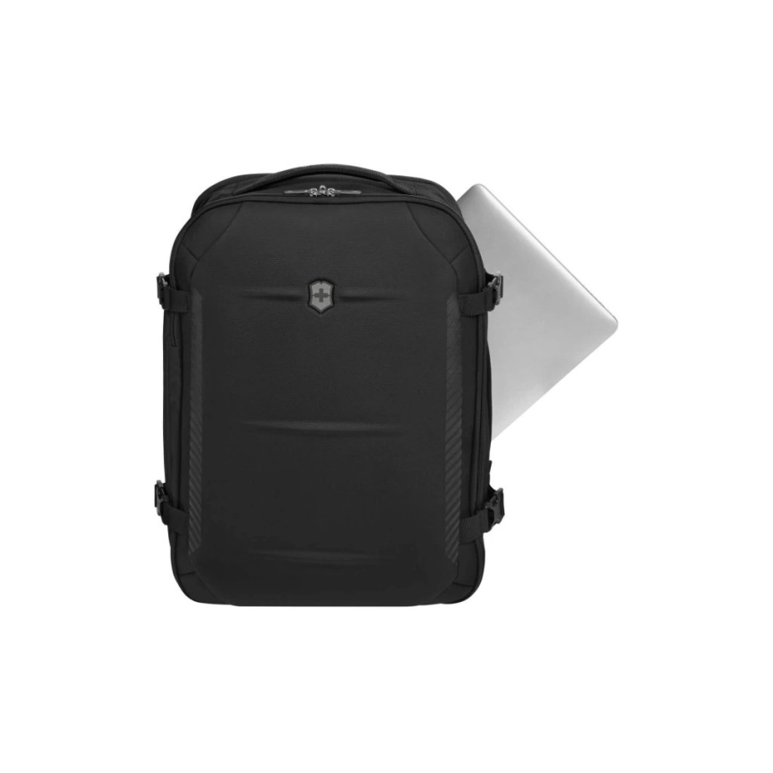 Victorinox - Rozšiřitelný batoh Crosslight Boarding 37 l černá