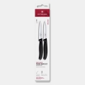 Victorinox - Sada kuchyňských nožů na zeleninu SWISS CLASSIC 10 cm 2 ks černá