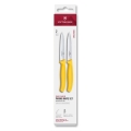 Victorinox - Sada kuchyňských nožů na zeleninu SWISS CLASSIC 10 cm 2 ks žlutá