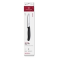 Victorinox - Sada kuchyňských nožů na zeleninu SWISS CLASSIC 11 cm 6 ks černá
