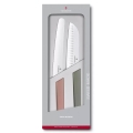 Victorinox - Sada kuchyňských nožů SWISS MODERN 2 ks pestrobarevná