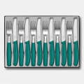 Victorinox - Sada příborů SWISS CLASSIC 12 ks tyrkysová