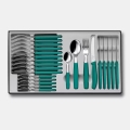 Victorinox - Sada příborů SWISS CLASSIC 24 ks tyrkysová