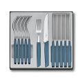 Victorinox - Sada příborů SWISS MODERN 12 ks modrá