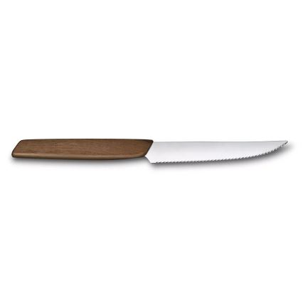 Victorinox - Sada steakových nožů SWISS MODERN 12 cm 2 ks ořech