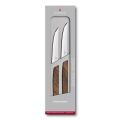 Victorinox - Sada steakových nožů SWISS MODERN 12 cm 2 ks ořech