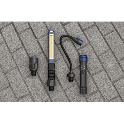 Viking - LED Nabíjecí svítilna 3v1 LED/5V IPX4 380 lm 2200 mAh