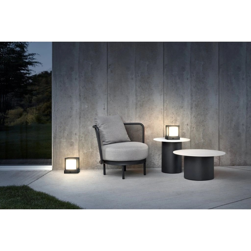 Viking - LED Solární lampa se senzorem LED/1,4W/3,7V IP54 4000K 2000 mAh