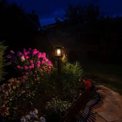 Viking - LED Solární lampa se senzorem LED/2W/3,7V IP54 4000K 2000 mAh