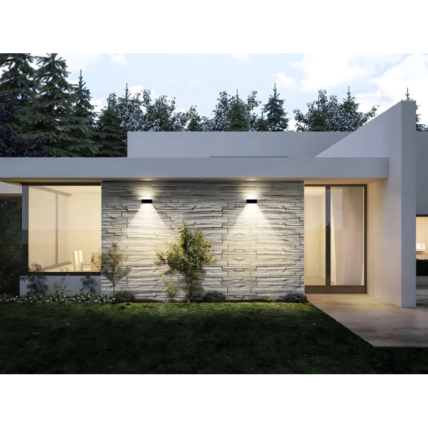 Viking - LED Solární nástěnné svítidlo LED/1,3W/3,7V IP44 4000K 2000 mAh