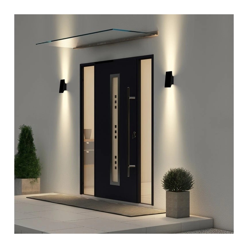 Viking - LED Stmívatelné solární nástěnné svítidlo LED/1,5W/3,7V IP65 4000K 2000 mAh