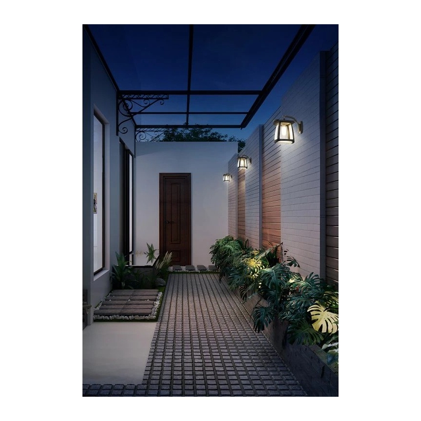 Viking - LED Stmívatelné solární nástěnné svítidlo LED/2W/3,7V IP54 4000K 2000 mAh