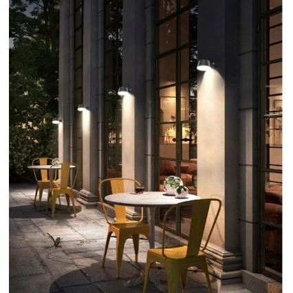 Viking - LED Stmívatelné solární nástěnné svítidlo se senzorem LED/1W/3,7V IP44 4000K 2000 mAh